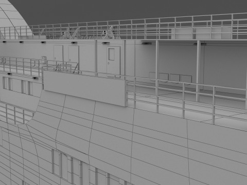 Hellenic Seaways Ніссос Хіос 3D Модель