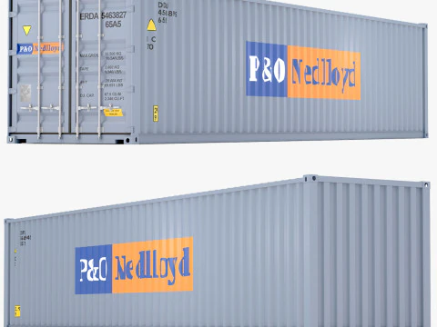 PO ネドロイド輸送コンテナ 3Dモデル