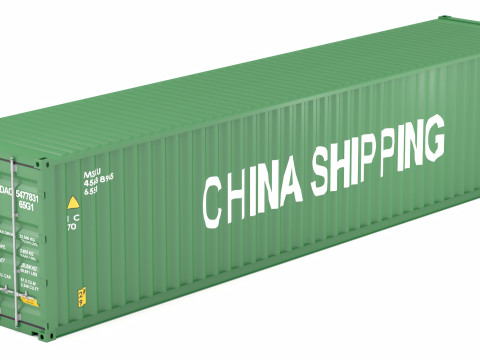 Contêiner de transporte chinês Modelo 3D