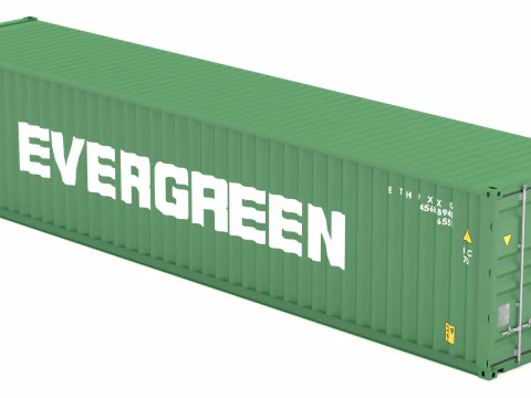 エバーグリーン輸送コンテナ 3Dモデル