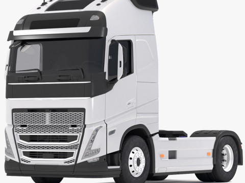 Стандартна вантажівка 3D Модель