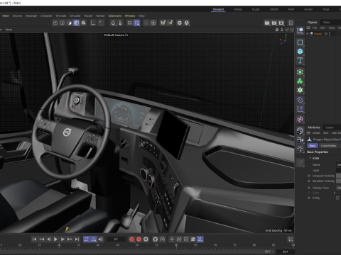 Volvo fh16 2021 Model 3D