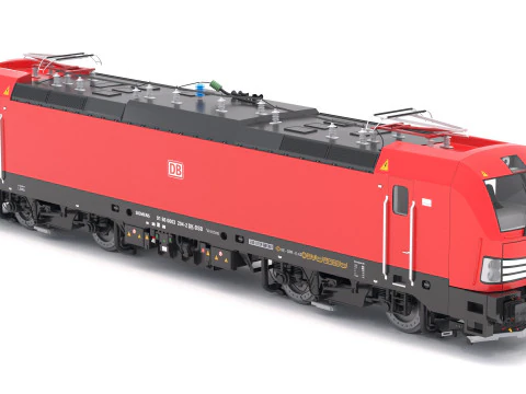 Locomotiva Siemens Vectron DB Modello 3D