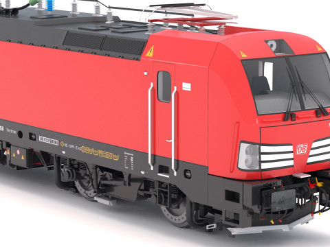 Локомотив Siemens Vectron DB 3D Модель