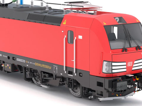Locomotiva Siemens Vectron DB Modello 3D