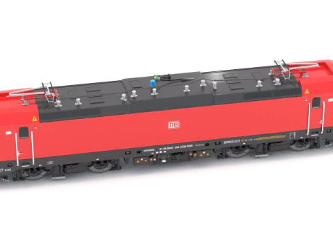 Locomotiva Siemens Vectron DB Modello 3D