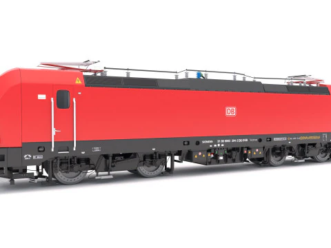 Locomotiva Siemens Vectron DB Modello 3D