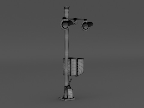 क्रॉसिंग सिग्नल 1 3D मॉडल