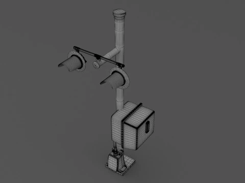 Crossing Signal 1 3D Model