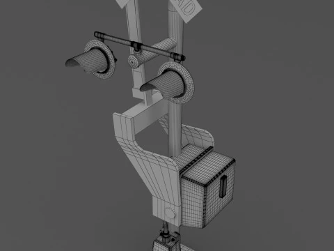 Crossing Signal 2 3D Model
