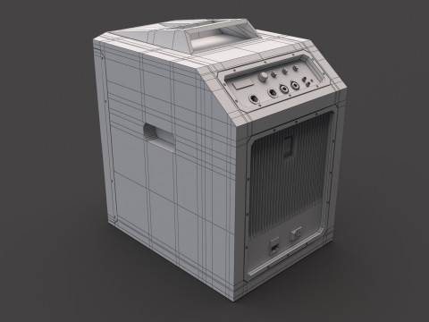 इलेक्ट्रो - वॉयस ईवी इवॉल्व 50 सबवूफर 3D मॉडल