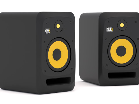 KRK V8 S4 Studio Monitor 3D Model