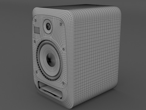 KRK V8 S4 Studio Monitor 3D Model
