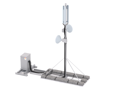 Network Antenna 3D Model