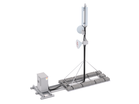 Network Antenna 3D Model