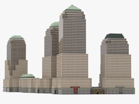 Brookfield Place 3D Modell