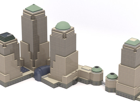 Брукфилд Плейс 3D Модель