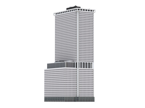 Bir New York Plaza 3D Model