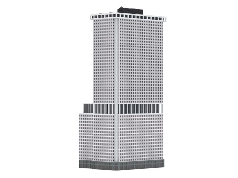 Bir New York Plaza 3D Model