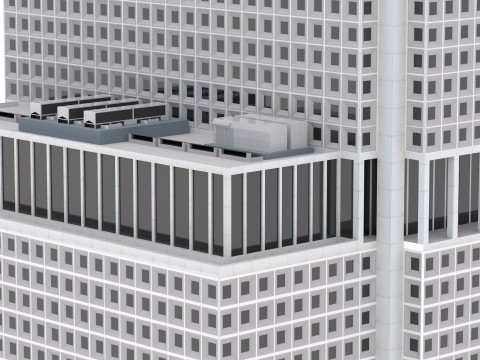 Bir New York Plaza 3D Model