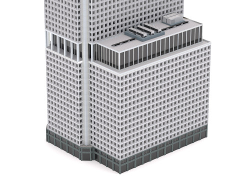 Bir New York Plaza 3D Model