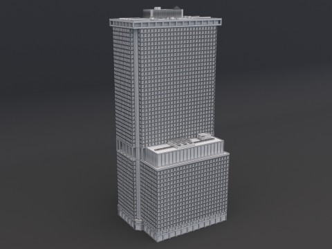 Bir New York Plaza 3D Model