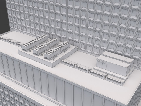 Bir New York Plaza 3D Model