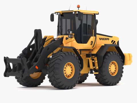 볼보 l90f 로더 3D 모델