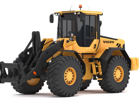 Caricatore Volvo l90f Modello 3D