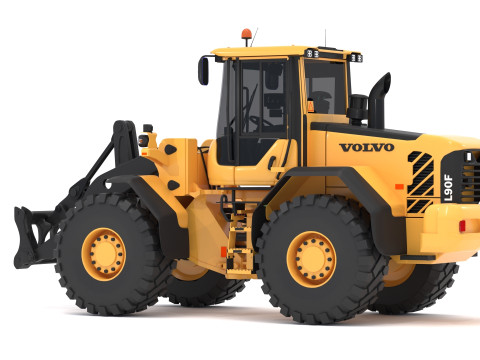 वोल्वो l90f लोडर 3D मॉडल