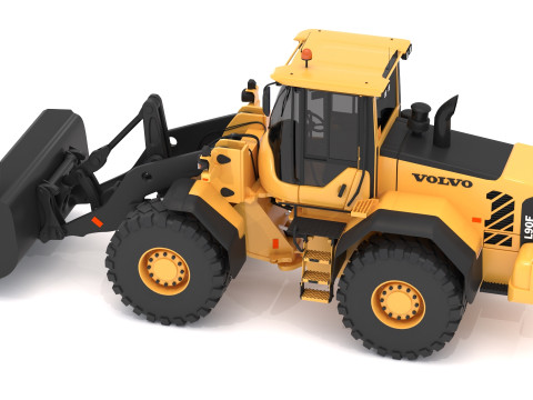 Carregadeira Volvo l90f 2 Modelo 3D