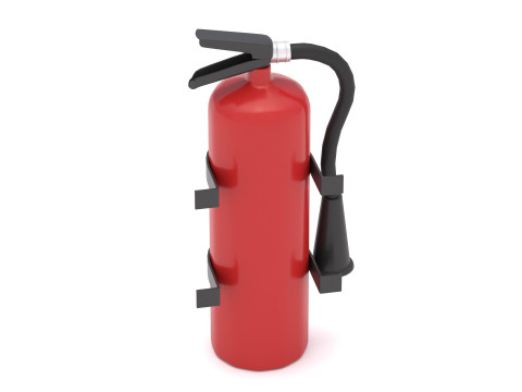Extintor de incendios 01 Modelo 3D