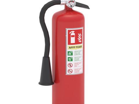 Extintor de Incêndio 02 Modelo 3D