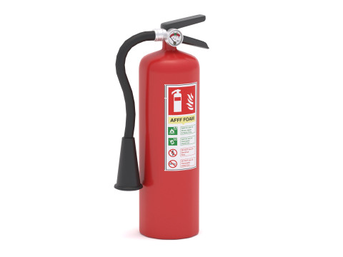 Extintor de incendios 02 Modelo 3D