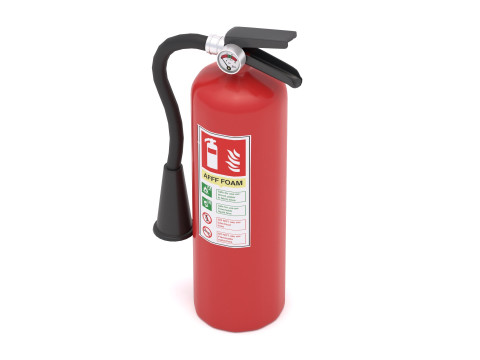 Extintor de incendios 02 Modelo 3D