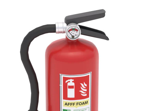 Fire Extinguisher 02 3D Model