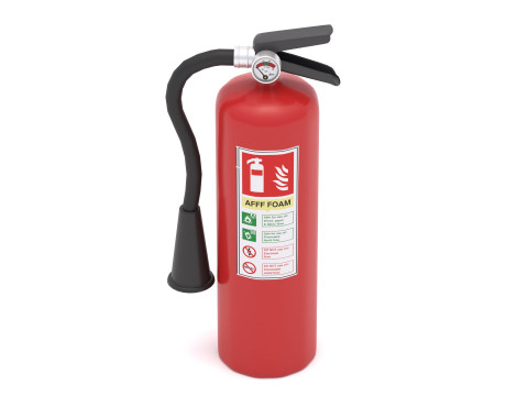 Extintor de incendios 02 Modelo 3D