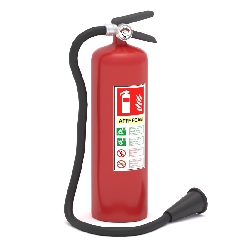 Yangın Söndürücü 03 3D Model .c4d .max .obj .3ds .fbx .stl .blend