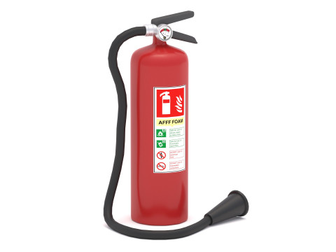 Yangın Söndürücü 03 3D Model