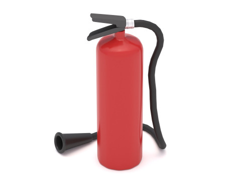 Yangın Söndürücü 03 3D Model