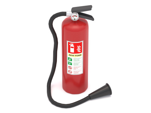 Yangın Söndürücü 03 3D Model