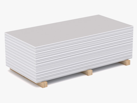 Alçıpan Palet 3D Model