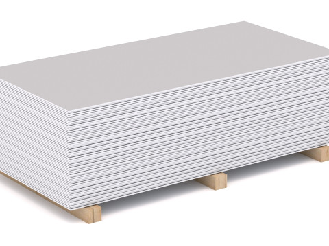 ड्राईवॉल पैलेट 3D मॉडल