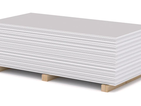 Pallet per cartongesso Modello 3D