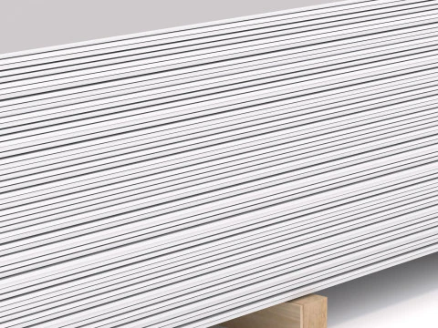 Pallet per cartongesso Modello 3D