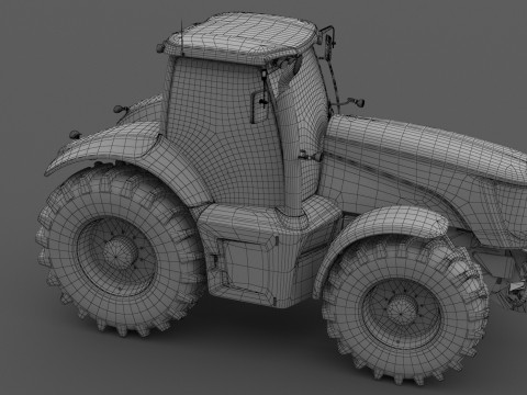 JCB Fastrac 8310 Modelo 3D