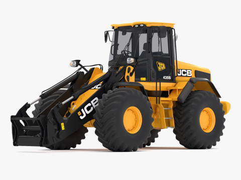 Caricatore JCB 435s Modello 3D