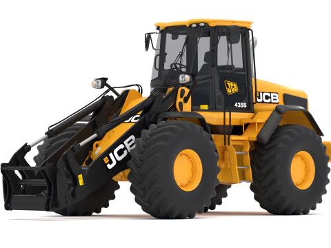 JCB 435s Loader 3D Model