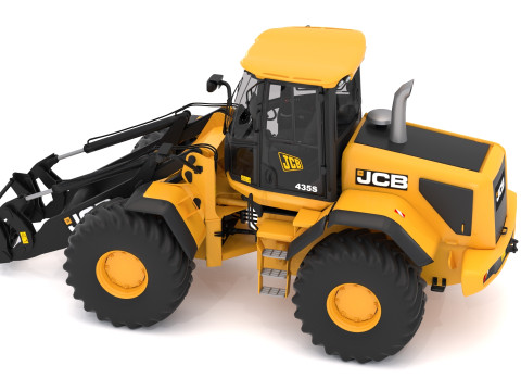 Навантажувач JCB 435s 3D Модель