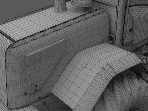 Навантажувач JCB 435s 3D Модель